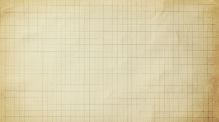 A crumpled piece of paper with a grid pattern on it.
