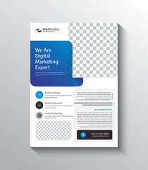 Corporate business flyer professional business flyer or web banner template