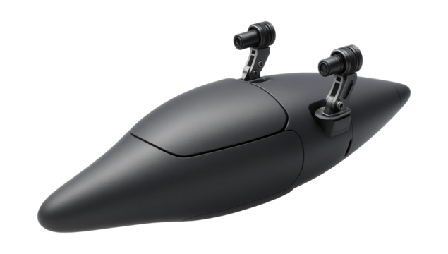 Modular probe featuring a removable payload bay and adjustable sensor mounts.