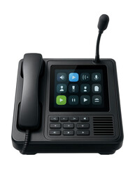 Compact dispatch station featuring built-in communication tools.