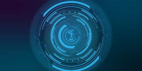 Brightly glowing AI chip on light circuit board on technology blue background. CPU processor or semiconductor on tech bg. Computer microchip on motherboard. Abstract digital vector