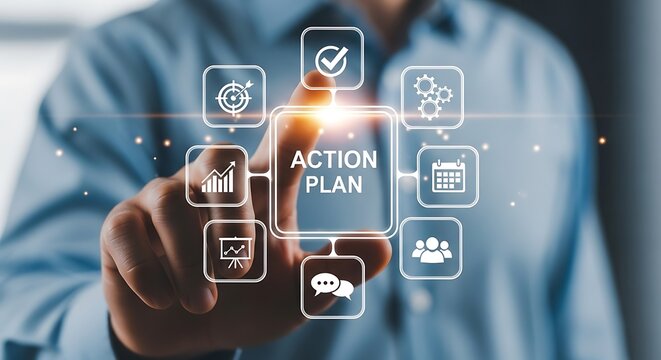 Action Plan Implementation Strategy, Goals, and Teamwork for Success