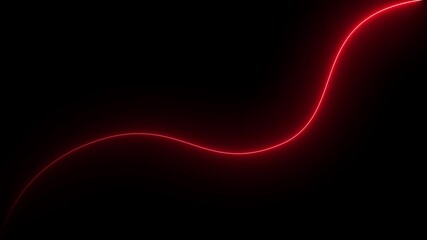 4K NEON GLOW LINE WAVE LOOP OVERLAY BACKGRAUND.Abstract glowing neon lights blinking lines moving animation. Abstract glowing neon lines waving copy space. - Powered by Adobe