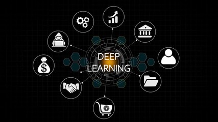 AI, Machine learning, AI Chat, Visionary businessman use the brain of AI to create strategy and plan . Business analysis, Science and technology 4k video animation - Powered by Adobe