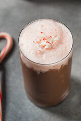 Cold Refreshing Peppermint Mocha Latte