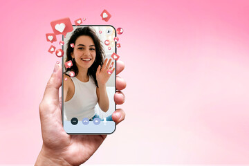 dating online concept