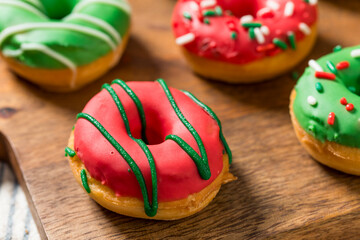 Sweet Homemade Christmas Donuts
