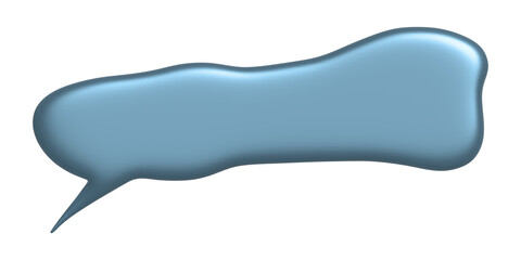 3d speech bubble Blank empty message box Textbox frame for banners, price tags, stickers, design