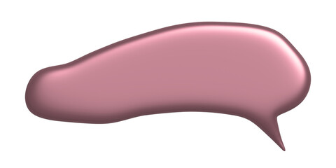 3d speech bubble Blank empty message box Textbox frame for banners, price tags, stickers, design