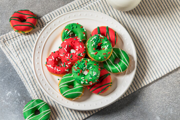 Sweet Homemade Christmas Donuts