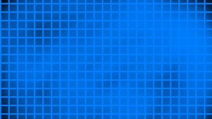 Blue Grid Pattern Background with Radial Gradient. Abstract Technology and Digital Data Vector Texture