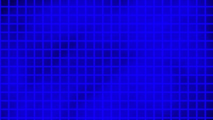 Blue Grid Pattern Background with Radial Gradient. Abstract Technology and Digital Data Vector Texture