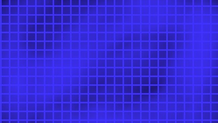 Blue Grid Pattern Background with Radial Gradient. Abstract Technology and Digital Data Vector Texture