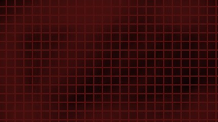 Red Grid Pattern Background with Radial Gradient. Abstract Technology and Digital Data Vector Texture