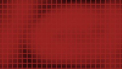 Red Grid Pattern Background with Radial Gradient. Abstract Digital Warning or Energy Vector Texture