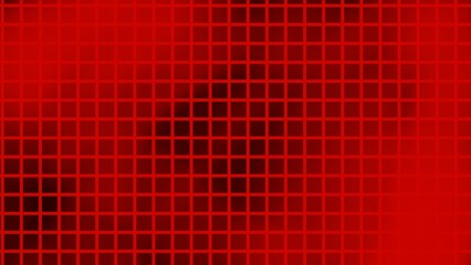 Red Grid Pattern Background with Radial Gradient. Abstract Digital Warning or Energy Vector Texture