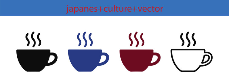 Abstract geometric design with vibrant color palette