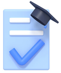 Graduation, checklist and approval