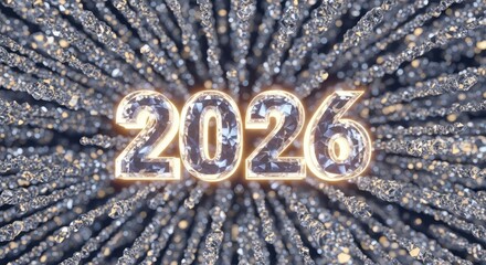 Golden Glitter Spiral 2026