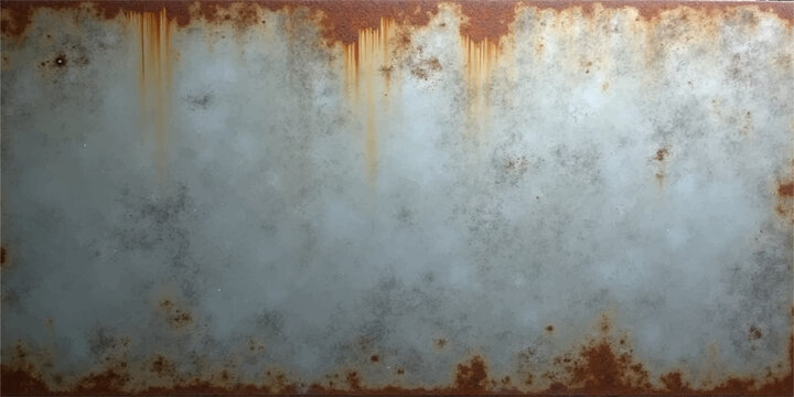 Dark brown vintage metal surface featuring a rough, aged, and textured grunge rust pattern