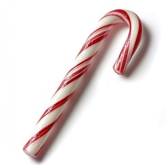 Fototapeta premium Classic candy cane delight holiday themed food photography studio setting close-up sweet treat concept