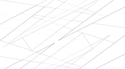 Abstract luxury white geometric random lines with pattern. Modern white material in triangle and squares shapes with line technology line vector background.
