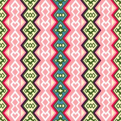 Vibrant geometric pattern with bold colors, perfect for modern design projects and backgrounds, adding a touch of playful sophistication to any creative endeavor