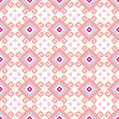 Create vibrant designs with this geometric pink pattern, ideal for fashion textiles, home decor projects, and modern digital artwork backgrounds now