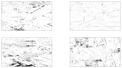 Obraz premium Abstract grunge concrete wall distressed texture background, Dirty borders collection on white background.