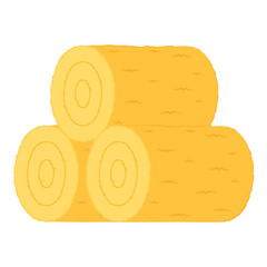 Haystack vector. Haystack on PNG.