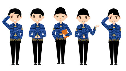 vector illustration teacher