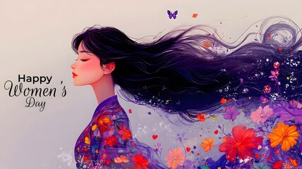 Women&rsquo;s Day Pink Floral Theme