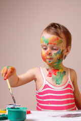 Early artistic exploration showing uninhibited creativity