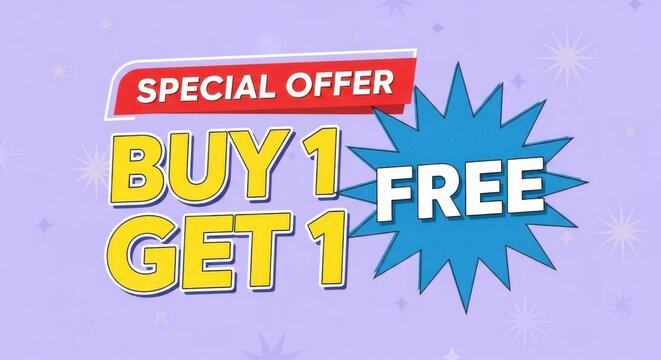 Limited Time Buy One Get One Free Special Offer