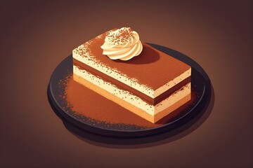 Cocoa Crumble Pyramid