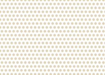 水玉 パターン ナチュラルなベージュのドット柄の背景 壁紙素材 透過