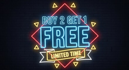 Limited Time Special Offer Buy Two Get One Free Deal