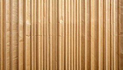 Textured Background with Vertical Lines in Beige and Brown Shades Light And Shadows Creating Depth