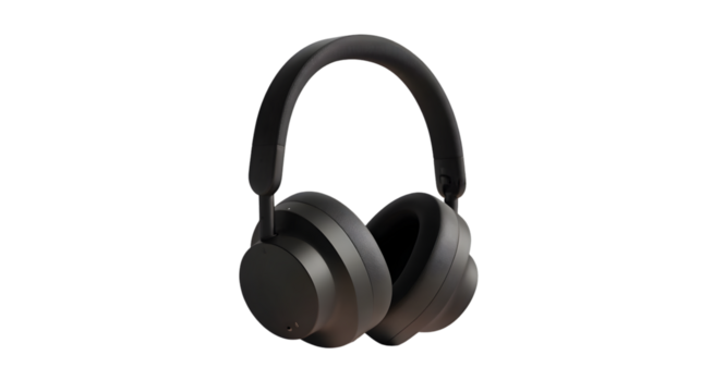 Matte Black Wireless Headphones

