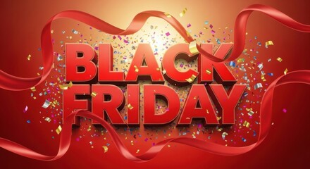 Exciting Black Friday shopping celebration with amazing deals