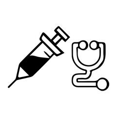 doctor, medical, illustration, health, equipment, hospital, care, icon, clinic, medicine, symbol, technology, diagnostic, design