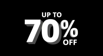 Discover amazing deals and save up to seventy percent now