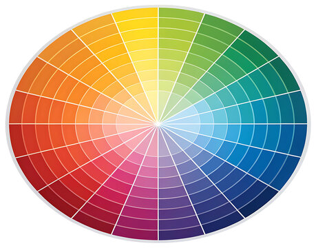 color palette wheel