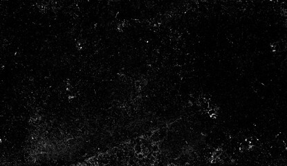 Dust and scratches design. Aged photo editor layer. Black grunge abstract background. Copy space.