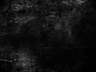 Naklejka premium Dust and scratches design. Aged photo editor layer. Black grunge abstract background. Copy space.