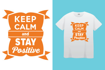 Urban style graphic design STAY POSITIVE abstract illustration for t shirt, hoodie, typography t shirt design, authentic urban style streetwear design.