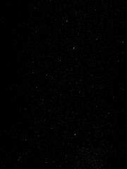 Dust and scratches design. Aged photo editor layer. Black grunge abstract background. Copy space.