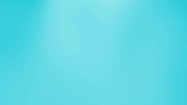 Abstract background of solid turquoise color gradient with light variances. Suitable for design projects, web backgrounds, and digital presentations.