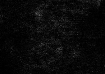 Dust and scratches design. Aged photo editor layer. Black grunge abstract background. Copy space.