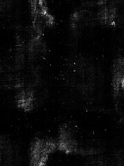 Dust and scratches design. Aged photo editor layer. Black grunge abstract background. Copy space.